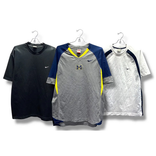 Nike & Adidas Dri-Fit T-Shirts – 50-Piece Bundle