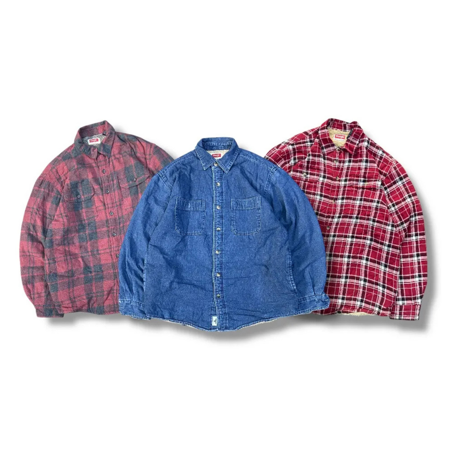 Wrangler Shirts – 25-Piece Bundle