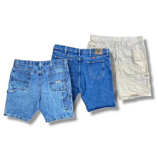 Wrangler Denim Shorts – 12-Piece Bundle